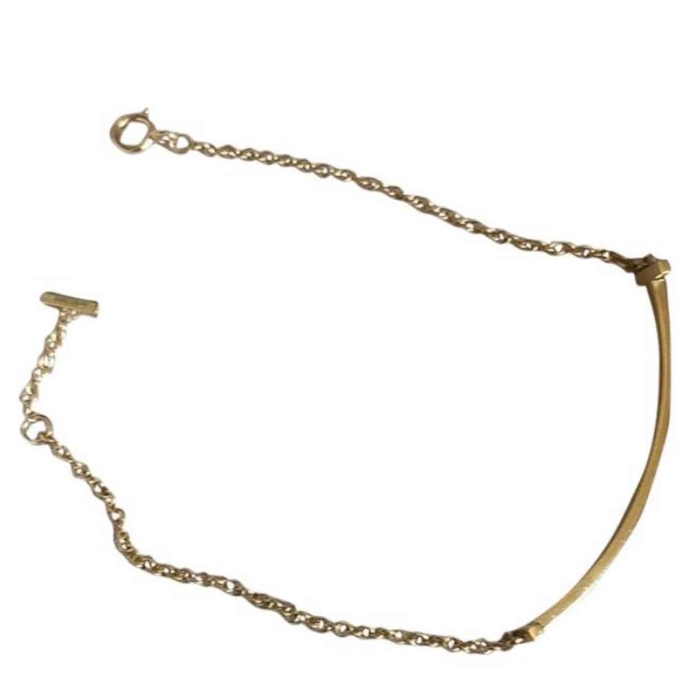 Tiffany & Co. 18K yellow gold Smile bracelet